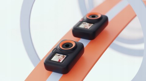 Aparat Dla Dzieci 10Mpx 1080P Sjcam Funcam+ 2 Lcd Trwały I Ergonomiczny