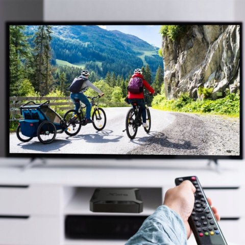 Czterordzeniowy Smart Tv Box X96q 16Gb 2Gb Ddr3 Android 10 4K Hdmi Usb Wifi