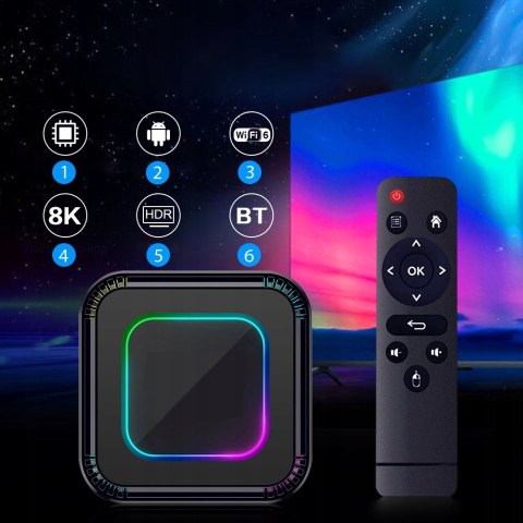Drmz Optimastream 8K - Smart Tv Box Z Android 13, Hdr10+, Wifi 6