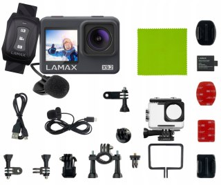 Kamera Sportowa 16Mp 4K 30Fps Lamax X9.2 2 Wyświetlacze Wodoodporna 1050Mah