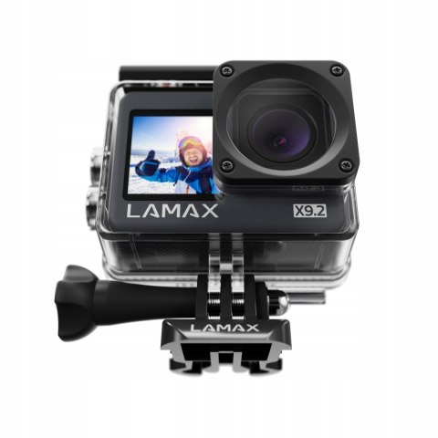 Kamera Sportowa 16Mp 4K 30Fps Lamax X9.2 2 Wyświetlacze Wodoodporna 1050Mah