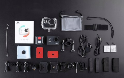 Kamera Sportowa 4K 20Mp Uhd Wifi, Mikrofon, Wodoodporna I Zdalne Sterowanie
