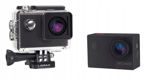 Kamera Sportowa Action Lamax X7.1 Naos 4K Uhd Wodoodporna 30M Akcesoria