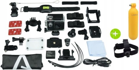 Kamera Sportowa Action Lamax X7.1 Naos 4K Uhd Wodoodporna 30M Akcesoria