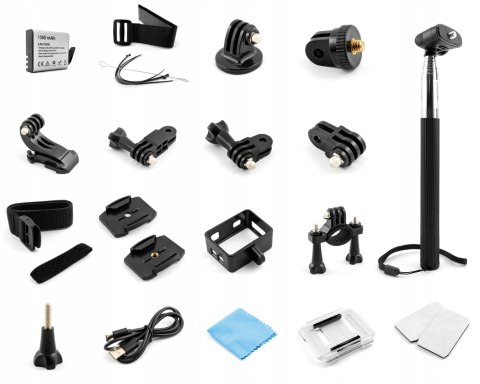 Kamera Sportowa Gomedia 4K Uhd 60Fps Wi-Fi Usb-C V-35 Imx386 Pilot Pro