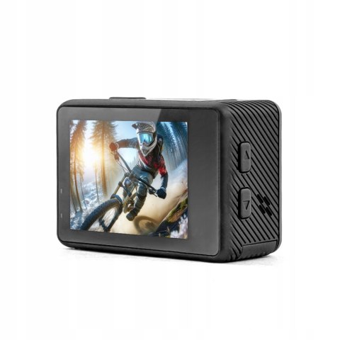Kamera Sportowa Gomedia V-30 4K 30Fps, Wi-Fi, Pilot, Akcesoria W Zestawie