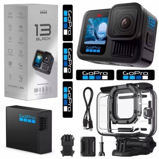 Kamera Sportowa Gopro Hero 13 Black 5,3K60 Hypersmooth Obudowa Podwodna 60M