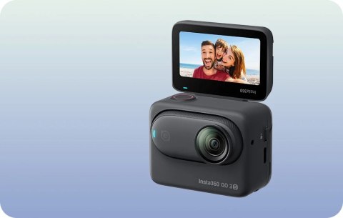 Kamera Sportowa Insta360 Go 3S 64Gb 5 Ghz 4K Lampa Led Usb Kolor Czarny