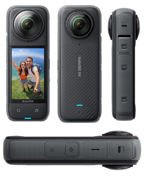 Kamera Sportowa Insta360 Uchwyt Motocyklowy 8K 72Mpx Wi-Fi Usb-C 128Gb Led