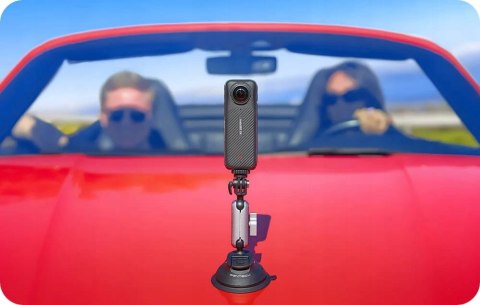Kamera Sportowa Insta360 Uchwyt Motocyklowy 8K 72Mpx Wi-Fi Usb-C 128Gb Led