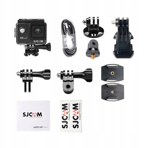 Kamera Sportowa Sj4000 Air 4K Wifi Wodoodporna 30Fps Z Lcd 2.0