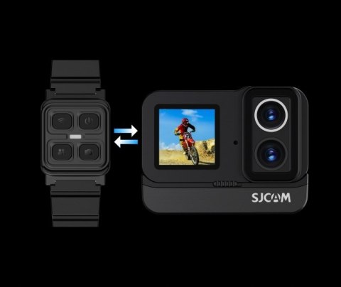 Kamera Sportowa Sjcam Sj20 4K Ipx68 Dual Lens Night Vision Wifi 1850Mah