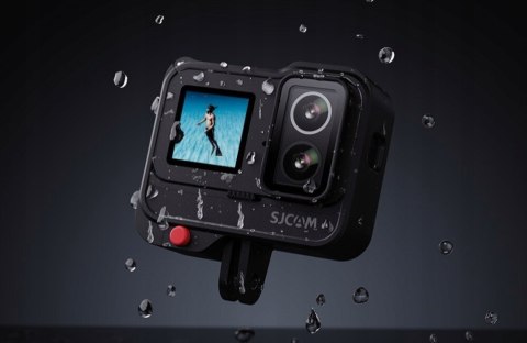 Kamera Sportowa Sjcam Sj20 4K/20Mpx Ipx68 Dwuobiektywowa 6-Osiowa Wi-Fi