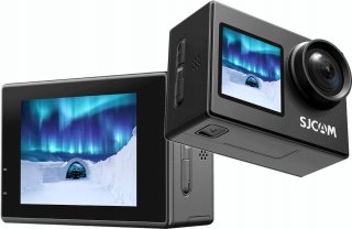 Kamera Sportowa Sjcam Sj4000 Dual Screen 4K 170° Kąt 16Mp Wodoodporna Wifi