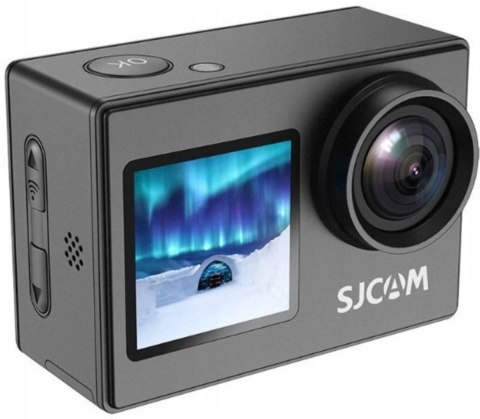 Kamera Sportowa Sjcam Sj4000 Dual Screen 4K 170° Kąt 16Mp Wodoodporna Wifi