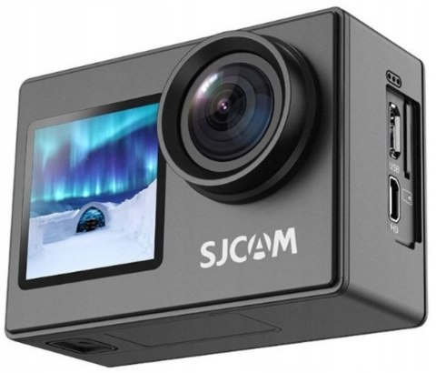 Kamera Sportowa Sjcam Sj4000 Dual Screen 4K 170° Kąt 16Mp Wodoodporna Wifi