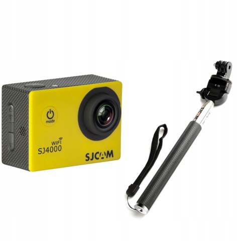 Kamera Sportowa Sjcam Sj4000 Wifi Full Hd 170° Z Selfie Stickiem