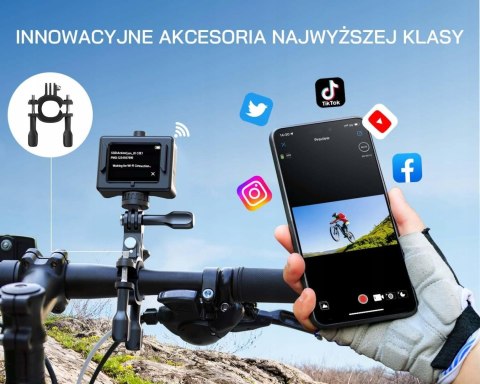 Kamera Sportowa Victure Ac920 4K 60Fps 24Mpx Wifi Wodoodporna 40M Eis Dotyk