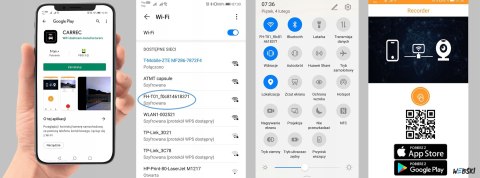 Kamera Sportowa Wifi 1080P Z Akcesoriami Do Motocykli I Rowerów