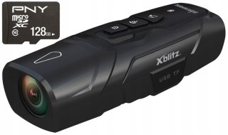 Kamera Sportowa Xblitz Everywhere 2X Fhd Przód+Tył Wifi Ipx6 Rowera 128Gb