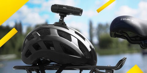 Kamera Sportowa Xblitz Everywhere 2X Fhd Przód+Tył Wifi Ipx6 Rowera 128Gb