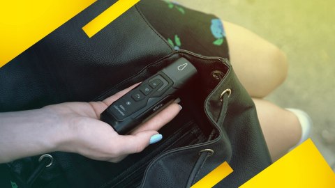 Kamera Sportowa Xblitz Everywhere 2X Fhd Przód+Tył Wifi Ipx6 Rowera 128Gb