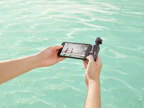 Kieszonkowa Kamera Dji Pocket 2 Creator Combo 4K Uhd Hdr 64Mp 3-Osi Gimbal