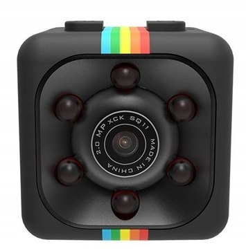 Mini Kamera Osobista Full Hd Sq11 Z Detekcją Ruchu Uchwyt Usb 1080P Prezent