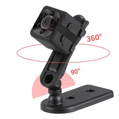 Mini Kamera Osobista Full Hd Sq11 Z Detekcją Ruchu Uchwyt Usb 1080P Prezent