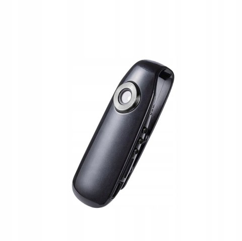 Profesjonalna Mini Kamera Ochrona Osobista Fullhd 3H Bateria Klips + Magnes