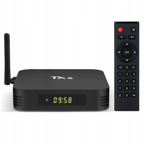 Retoo R-E128-1 Smart Tv Box Tx6 Android 9, 4Gb Ram, 32Gb, Hdmi, Wifi
