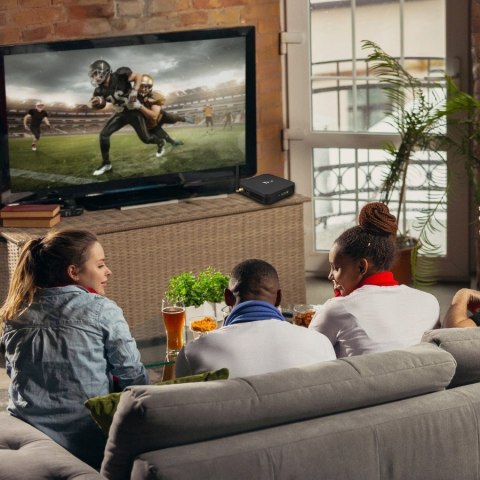 Retoo R-E128-1 Smart Tv Box Tx6 Android 9, 4Gb Ram, 32Gb, Hdmi, Wifi