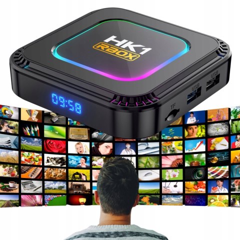 Smart Box Tv 8K/4K Android 13, Wifi 6, Bluetooth 5.0, 2+16Gb, Multimedialne