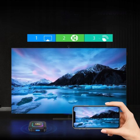 Smart Box Tv 8K/4K Android 13, Wifi 6, Bluetooth 5.0, 2+16Gb, Multimedialne