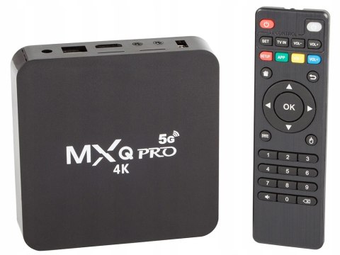 Smart Tv Android Odtwarzacz Multimedialny 4K 8Gb Hdmi Usb Wi-Fi Kodi Box