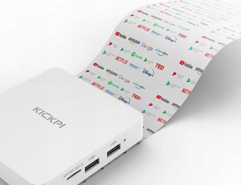 Smart Tv Box Kickpi Kp1 4K Android Tv 12, 2Gb Ram, 32Gb Pamięci