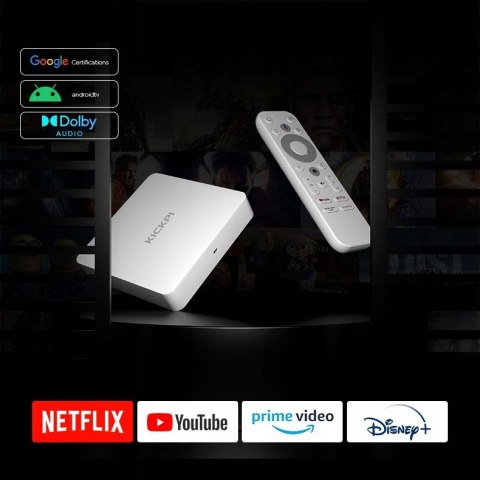 Smart Tv Box Kickpi Kp1 4K Android Tv 12, 2Gb Ram, 32Gb Pamięci