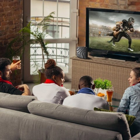 Smart Tv Box Retoo Android 9, 4Gb/32Gb, 6K, Hdr, Quad-Core, Alice Ux
