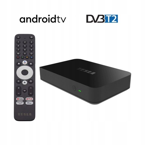 Tesla Mediabox Xt850 - Hybrydowy Odtwarzacz 4K Z Dvb-T2 I Android Tv
