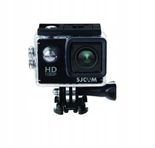 Wodoodporna Kamera Sjcam Sj4000 Czarna 1080P 170° Kąt 12Mpx Stabilizacja