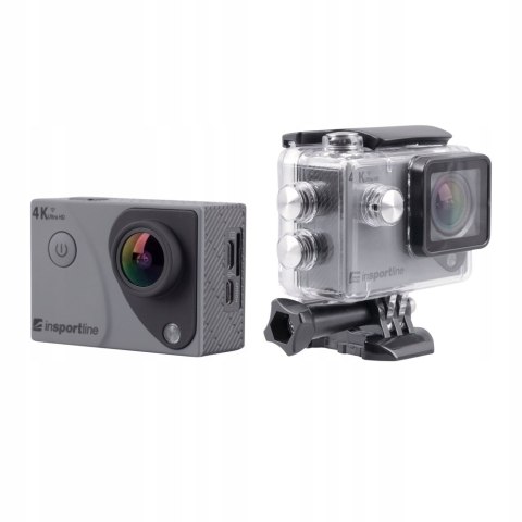 Wodoszczelna Zewnetrzna Kamera Sportowa Insportline Actioncam Iii 4K Wi-Fi