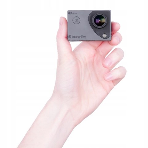 Wodoszczelna Zewnetrzna Kamera Sportowa Insportline Actioncam Iii 4K Wi-Fi