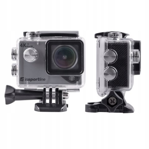 Wodoszczelna Zewnetrzna Kamera Sportowa Insportline Actioncam Iii 4K Wi-Fi