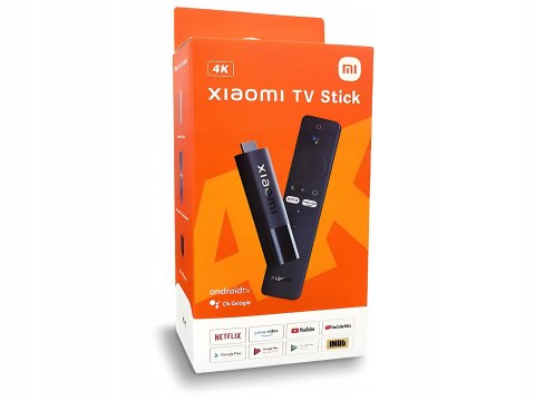 Xiaomi Mi Tv Stick 4K - Odtwarzacz Smart Tv Z Dolby Atmos I Google Tv