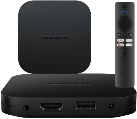 Odtwarzacz Xiaomi TV Box S 2nd Gen do telewizora z systemem Google TV, 4K
