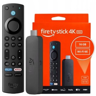 Amazon Fire Tv Stick 4K Max 16Gb Z Alexa - Odtwarzacz Multimedialny