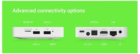 Android Homatics Box R Lite 4K 11 Wifi 2,4/5 Ghz 2Gb Ram 8Gb Rom Hdr10+