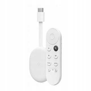 Google Chromecast 4K - Odtwarzacz Multimedialny Z Głosem, Full Hd