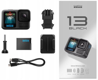 Kamera Gopro Hero13 Hypersmooth Black Creator Edition 5,3K Wodoodporna 10M