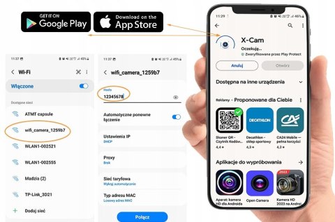 Kamera Sportowa 4K Uhd Wodoodporna Z Wyświetlaczem Wifi + Zestaw Akcesoriów